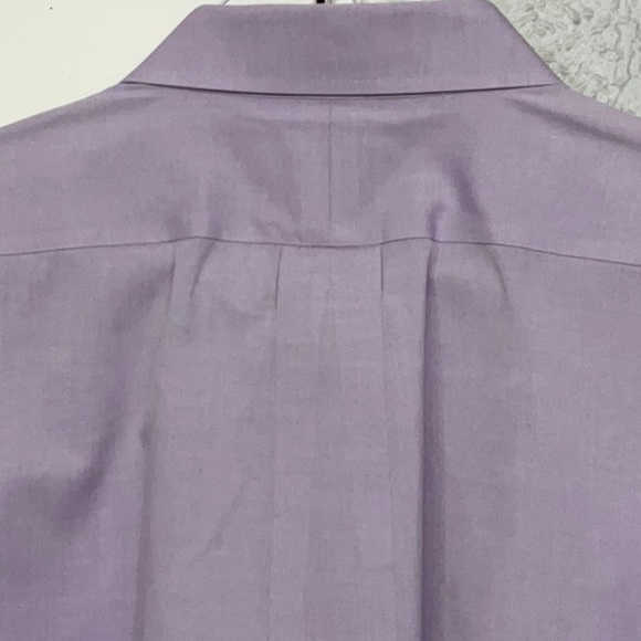 Jos A. Bank Purple Button Down, size 20-36 - Picture 3 of 4
